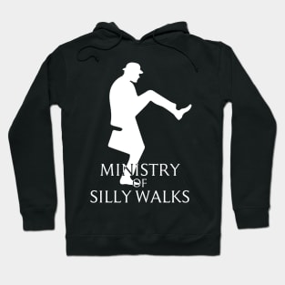 Ministry of Silly Walks white Hoodie